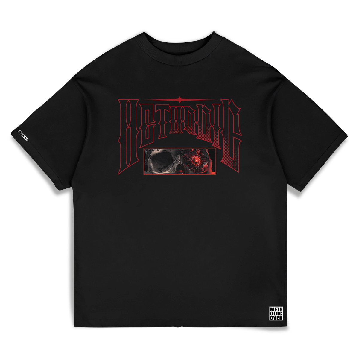 Camiseta Oversized Future Skull