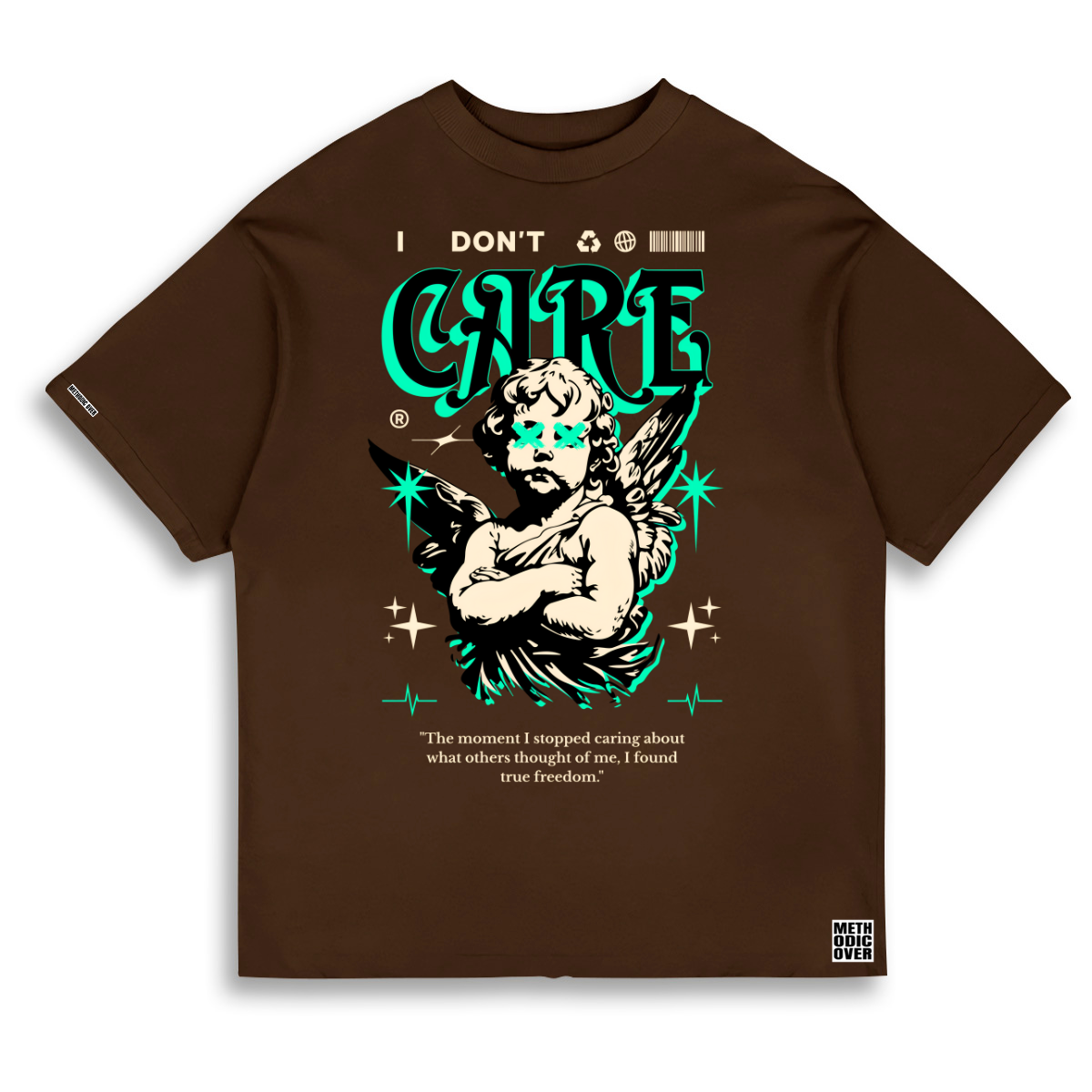 Camiseta Oversized Don't Care