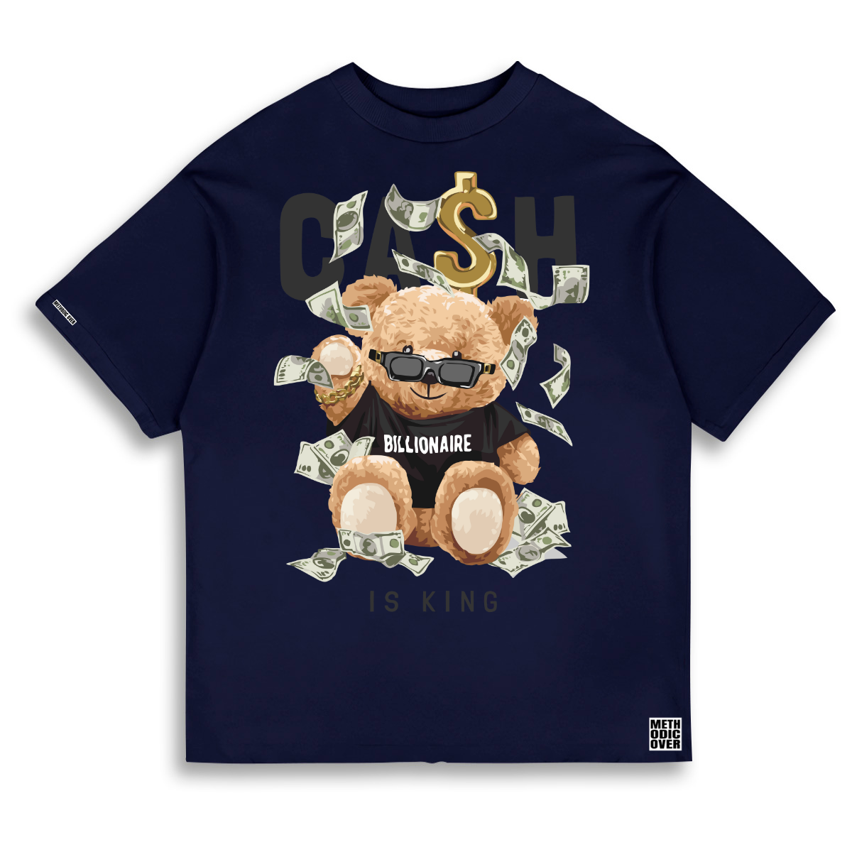 Camiseta Oversized Cash Bear