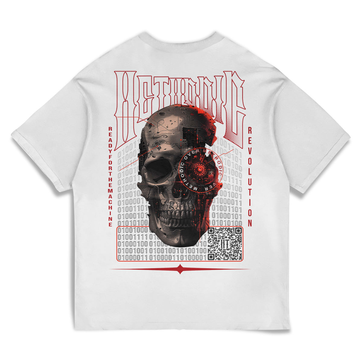 Camiseta Oversized Future Skull