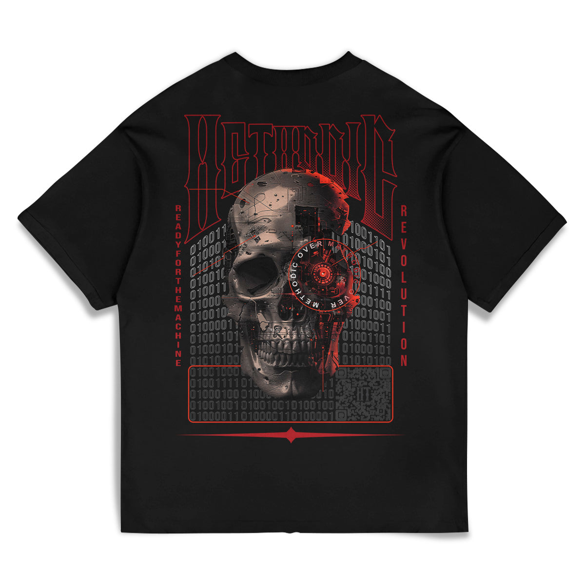 Camiseta Oversized Future Skull